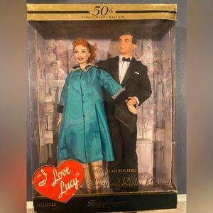 50th Anniversary I Love Lucy Dolls.